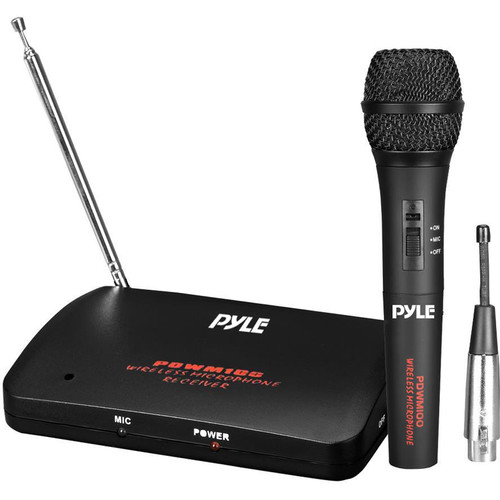 Pyle Pro PDWM100 Wireless Wired Microphone System PIXEL